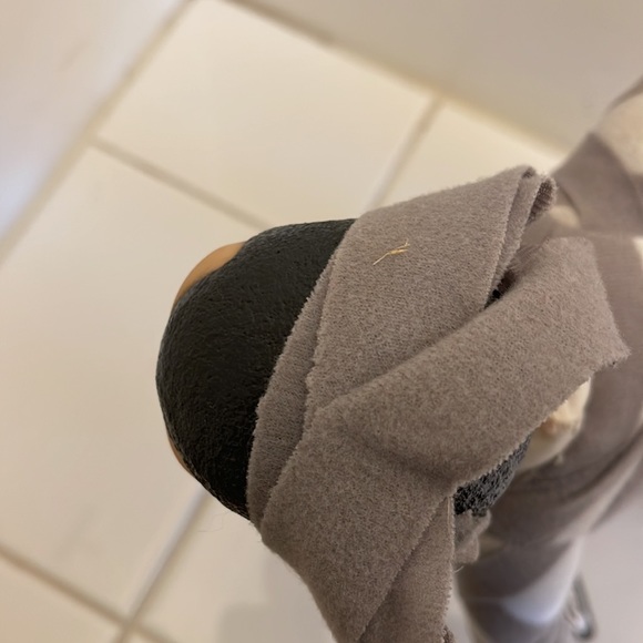 Three Stooges Curly Vinyl Head Mummy Suit Plush Doll 16" Original Tag Rare! - Picture 5 of 7